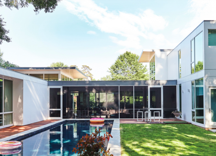Modern Home Raleigh Luxe Magazine: “A Modern Raleigh Home All About The Outdoors Is A ...